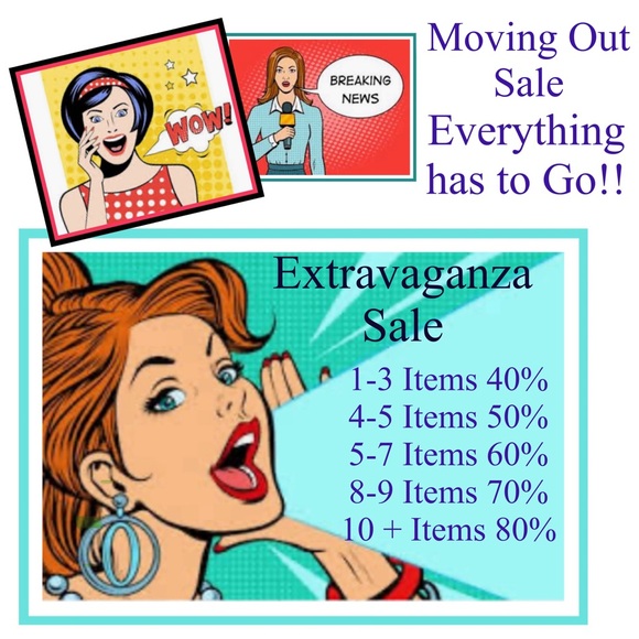 🔊MOVING OUT SALE, EVERYTHING MUST GO🔊 70-80% OFF🎉 BUNDLE FOR DISCOUNTS💖 - Picture 2 of 4